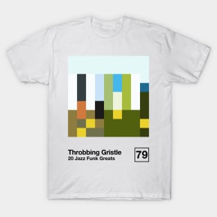 20 Jazz Funk Greats / Minimalist Graphic Artwork Design T-Shirt